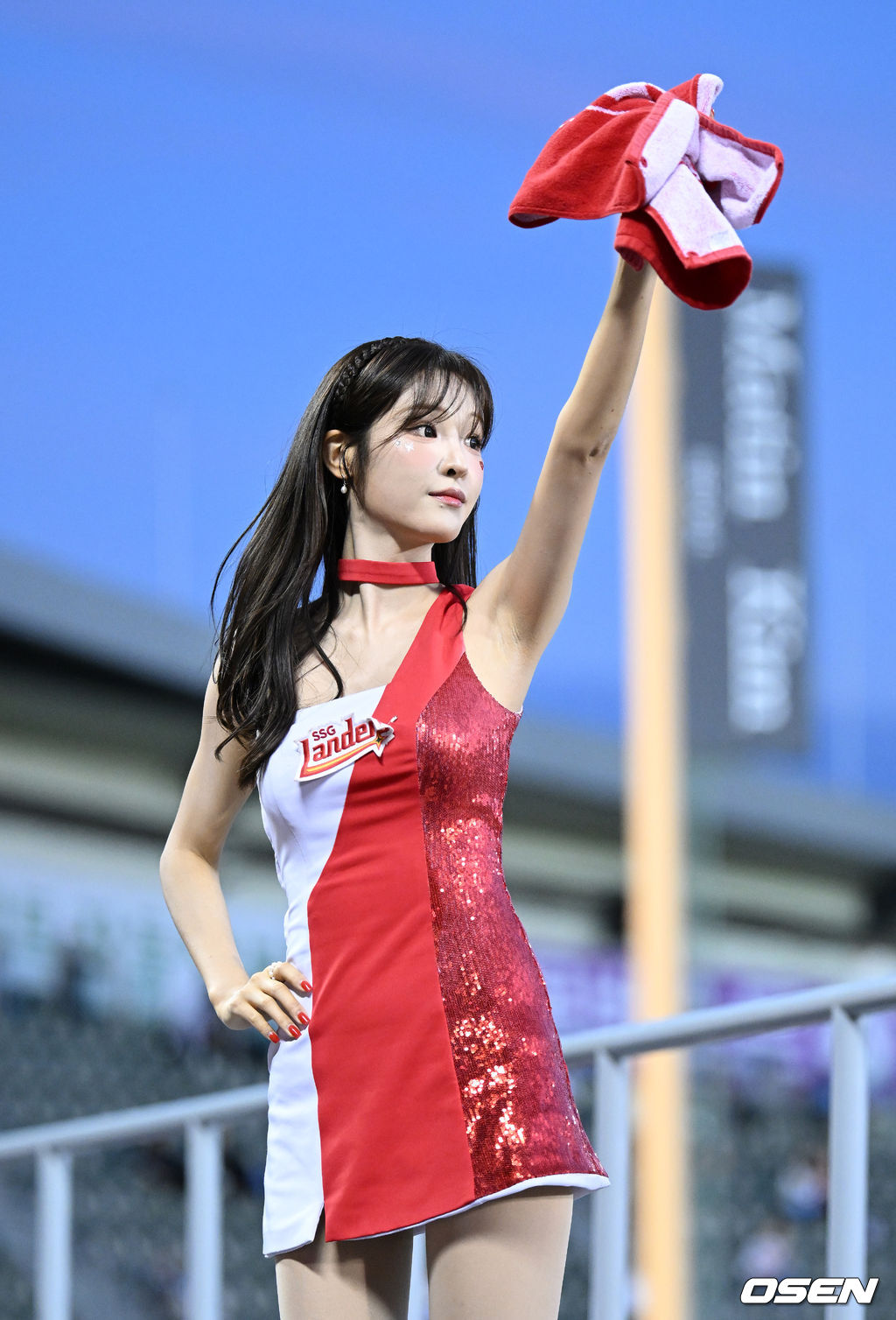 안지현 치어리더 경기장 공연과 활동 사진 44